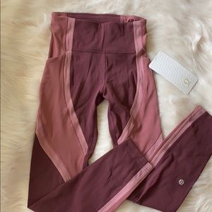 Lululemon Wild Twist 7/8 tight Size 2 NWT